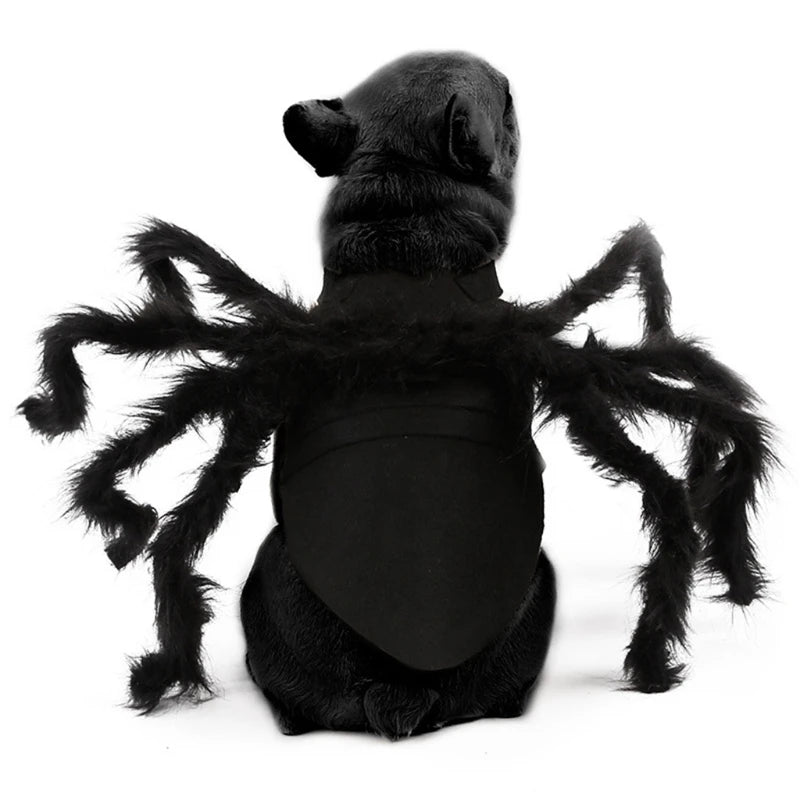 2024 New Funny Pets Dog Spider Costume Dogs Cats Spiders Sweatshirt Clothes for Halloween Christmas Cosplay Theme Party Costume