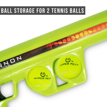 K9 Kannon Dog Tennis Ball Launcher Interactive Dog Toy with 1 Dog Ball, Green